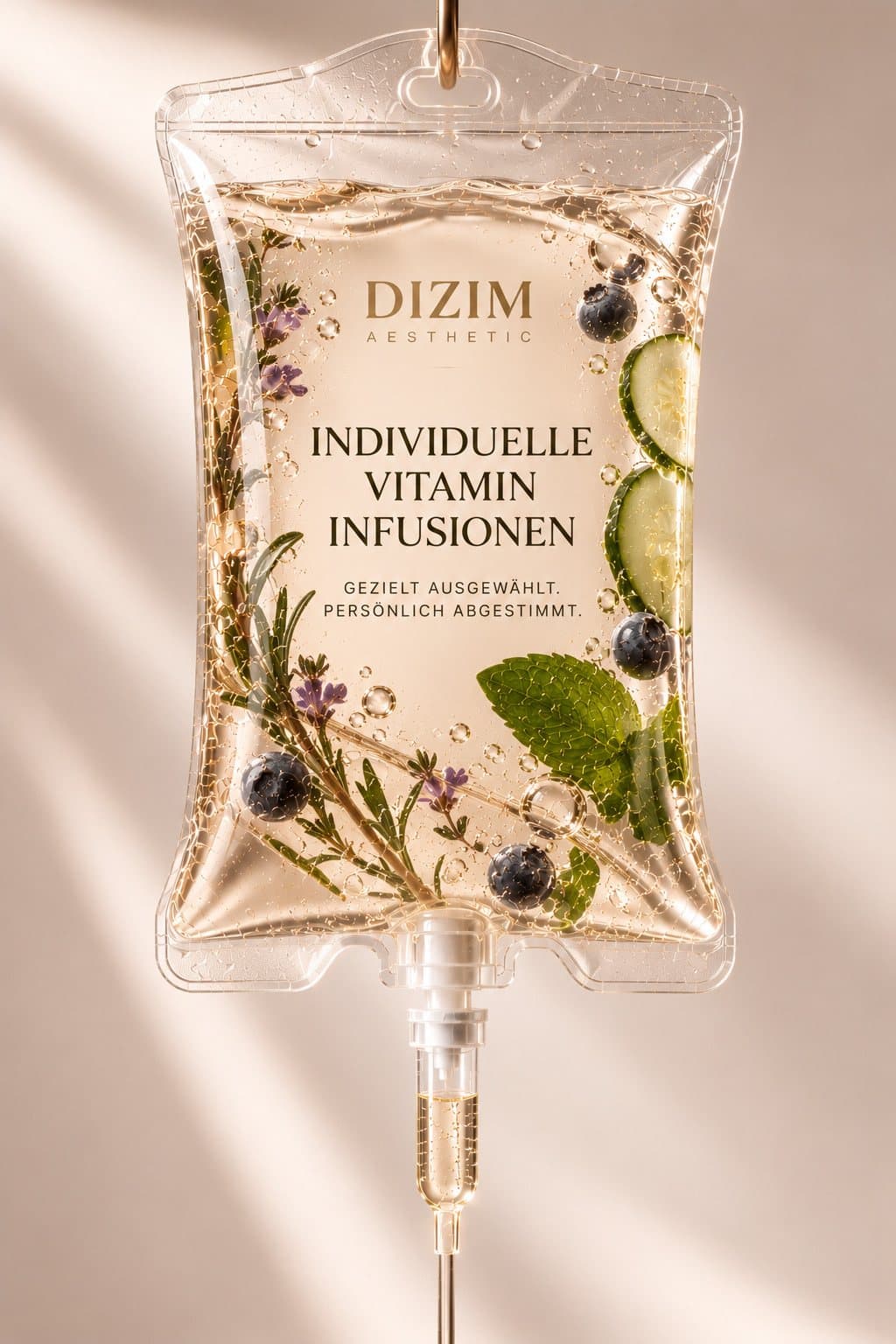 Individuelle Vitamininfusionen bei Dizim Aesthetic – ab 150 € pro Einzelinfusion
